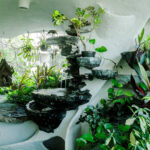 Кам’яноподібна Галерея з Драматичними Вікнами з Опалу в Південній Кореї